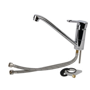 Low spout sink mixer tap L20- ROCA - A5A8709C0F