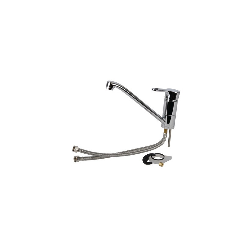 Low spout sink mixer tap L20- ROCA - A5A8709C0F