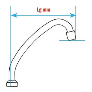 Connection and gooseneck- DIFF - 99674  - (X10)