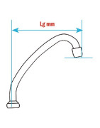 Connection and gooseneck- DIFF - 99674  - (X10)
