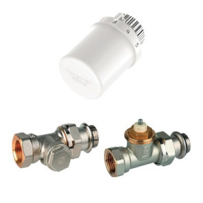 Kit for radiator equipment 1/2 straight- HONEYWELL HOME - VTL3030DS15