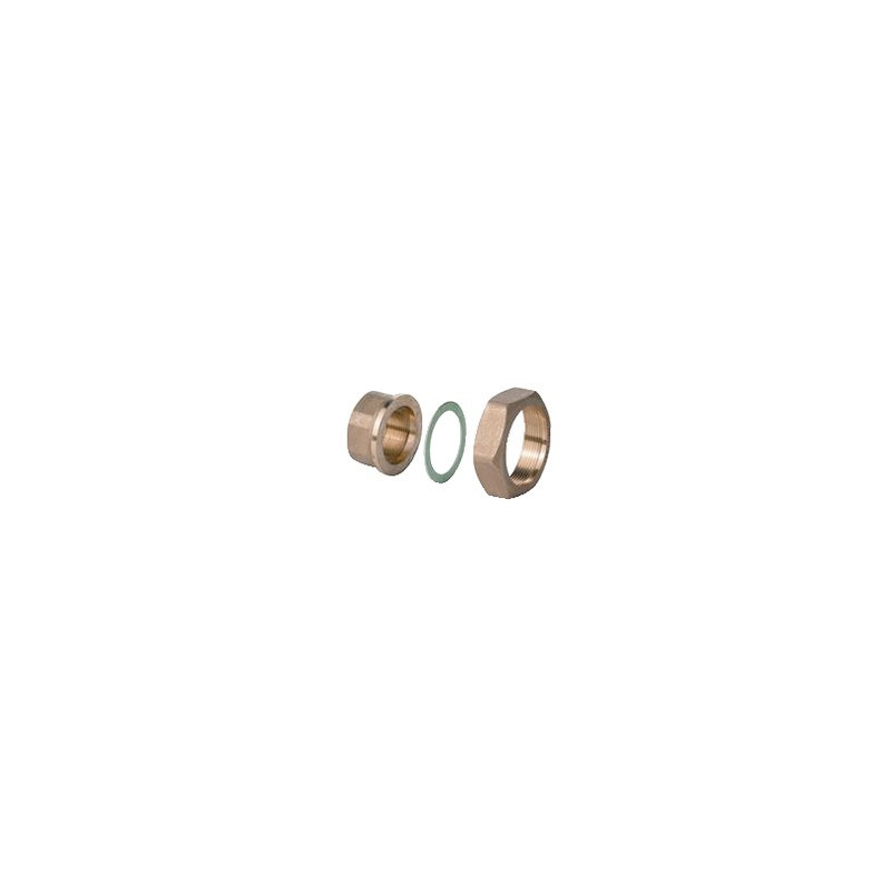 Kit of 3 fittings  dn40 en laiton (DHW)- SIEMENS - ALG403B