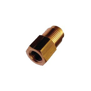 Adapter 1/4" SAE female / 3/8" gas male- JOHNSON CONTROLS - D-1046