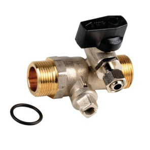 Isolation valve 3/4" male/male filling 2000- FRISQUET - F3AA40538