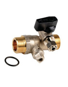 Isolation valve 3/4" male/male filling 2000- FRISQUET - F3AA40538