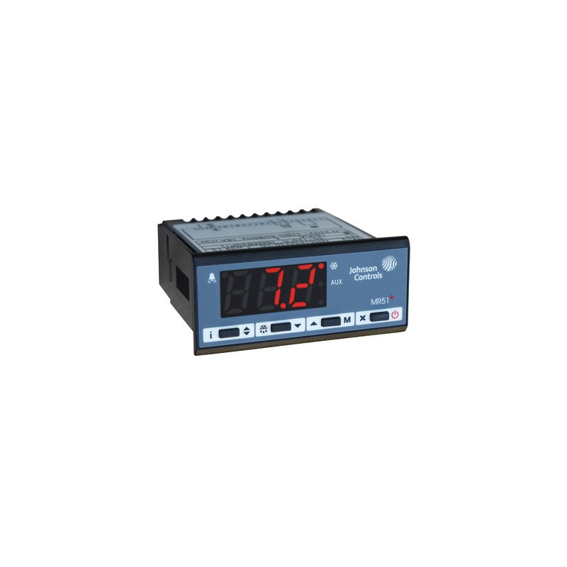 Thermostat cold/hot 2 contacts 1 supplied probe panel-mounting- JOHNSON CONTROLS - MR51PM230-1CA