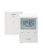 Wireless ambience thermostat, battery operated- SIEMENS - RDE100.1RFS Wireless ambience thermostat, battery operated- SIEMENS - RDE100.1RFS