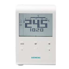 Room prog thermostat with batteries- SIEMENS - RDE100.1