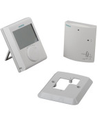 Wireless thermostat, battery operated- SIEMENS - RDH100RF/SET Wireless thermostat, battery operated- SIEMENS - RDH100RF/SET
