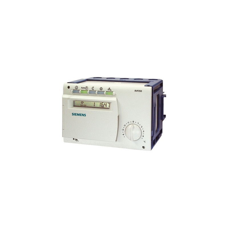 Heating controller for 1 heating circuit and d.h.w.- SIEMENS - RVP350