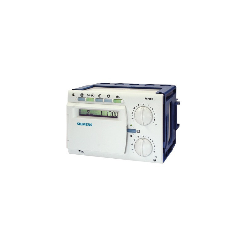 Heating controller for 2 heating circuits and d.h.w.- SIEMENS - RVP360