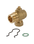 Valves ecs 3/4" -1/2" + gasket- DE DIETRICH - S100518