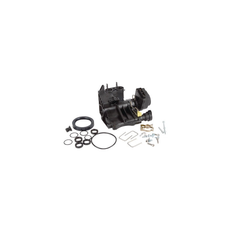 Right hand hydraulic block + 3-way valve + pressure probe- DE DIETRICH - S100822