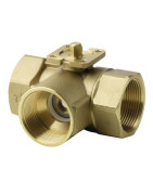 3-port ball valve, internal thread, PN40, DN32, kvs 16- SIEMENS - VBI61.32-16