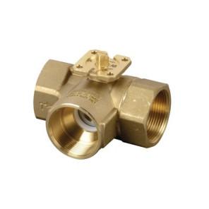 3-port ball valve, internal thread, PN40, DN40, kvs 25- SIEMENS - VBI61.40-25