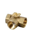 3-port ball valve, internal thread, PN40, DN40, kvs 25- SIEMENS - VBI61.40-25