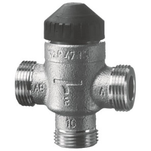 3 way terminal valve- brass- SIEMENS - VXP47.15-2.5