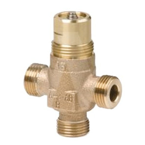3 way terminal valve- brass- SIEMENS - VXP47.20-4