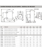 Buffer tank 25l wall - 8 connecting points- DIFF - 111047