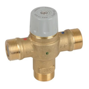 Thermostatic mixing valve 3/4 male- DIFF - 100289