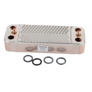 Domestic hot water exchanger 14 plates- DIFF pour Chaffoteaux - 571646