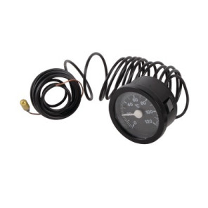 Thermomete r round dial 0° +120°c ø58mm cap3000- DIFF - 606022