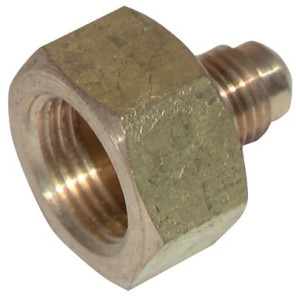 Bottle connector M5/8" flare x F18 x 150- DIFF - 609003