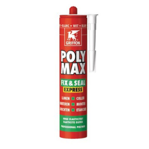 POLYMAX FIX & SEAL EXPRESS white- GRIFFON - 6150450