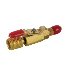 Red valve M1/4" x F5/16"- GALAXAIR - SA-14M516F-R