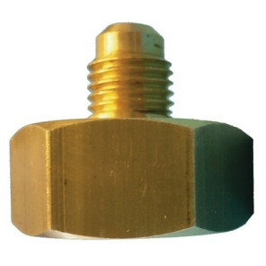 Set of 5 bottle fittings 21.7 mm x M 3/8" flare- GALAXAIR - RB-2138/5  - (X5)