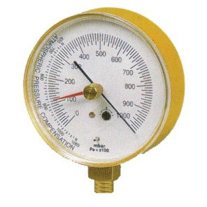 Vacuometer with scale from 0 to -1000 mbars- DIFF - 906049