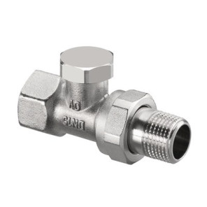 Straight radiator valve with presetting and isolating Combi 2 DN 15- OVENTROP - 1091162