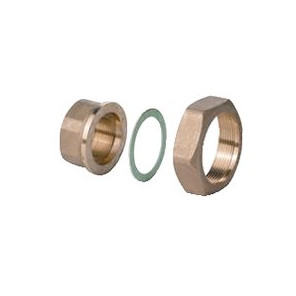 Kit of 3 fittings  dn40 en laiton (DHW)- SIEMENS - ALG403B