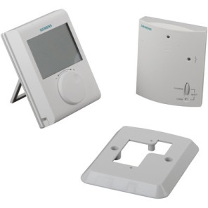 Wireless thermostat, battery operated- SIEMENS - RDH100RF/SET