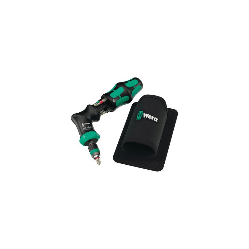 Kraftform Kompakt Pistol RA-R 1, 7 pièces- WERA - 05051535001