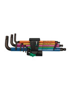 Hex-Plus Multicolour 1 SB Jeu de clés mâles coudées, syst. métrique, BlackLaser, 9 pièces- WERA - 05073593001 Hex-Plus Multicolour 1 SB Jeu de clés mâles coudées, syst. métrique, BlackLaser, 9 pièces- WERA - 05073593001