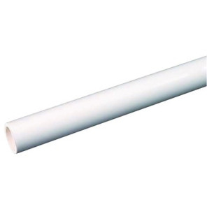 Rigid condensate tubes 2m ø20/18 PVC white- DIFF - 806339  - (X15)