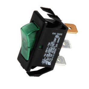 Unipol switch  black/luminous green- GEMINOX - 87168121620