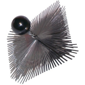Steel square roller brush with ball 225mm x 225mm- DIFF - 904235
