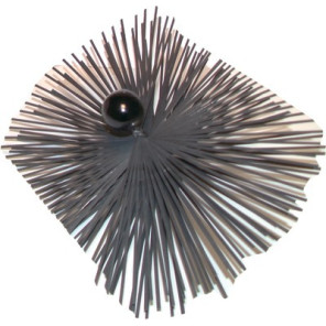 Steel square roller brush with ball 230mm x 340mm- DIFF - 904236