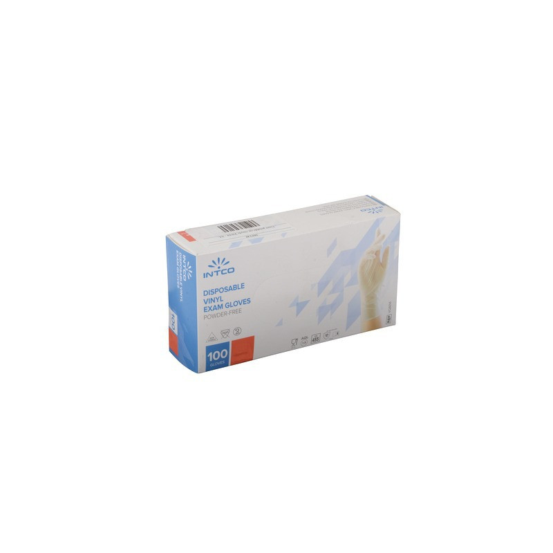 Disposable vinyl glove size 9/10 - XL- DIFF - 905149  - (X100)