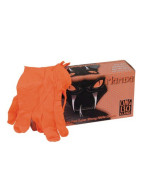 Black mamba gloves size 8/9 orange- BLACK MAMBA - BLACKMAMBA ORANGE TL  - (X100)