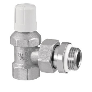 Angle radiator valve 1/2 RFS (built-in seal on connector)- RBM - 90400