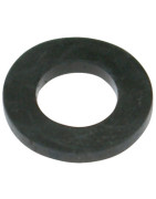 Flat seal nbr black 20/27 - 3/4"- DIFF - 99345  - (X50)