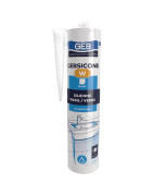 Sabitary silicone mastic geb white cartridge 310ml- GEB - 893150