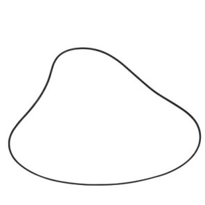 Silicone gasket for flange cover- BIASI - BI1293115