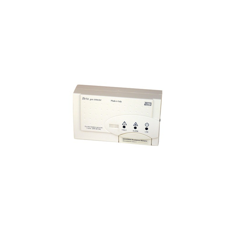 Gas leak detector with replaceable sensor, type SE333KM (natural gas)- TECNOCONTROL - SE333KM