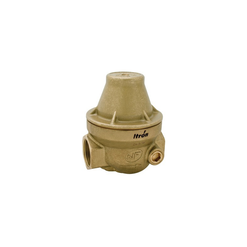 Isobar water pressure reducer multi-threaded 1/2 to 3/4 brass cover ISOPLUS- ITRON - ISOPLUSMG