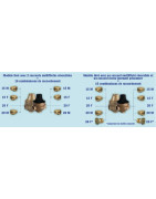 Isobar water pressure reducer multi-threaded 1/2 to 3/4 composite cover ISOPLUS CC- ITRON - ISOPLUSCCMG