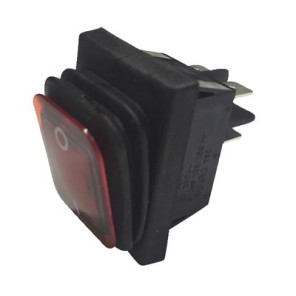 Red light switch sealed 0/1 16A- DIFF - 150647